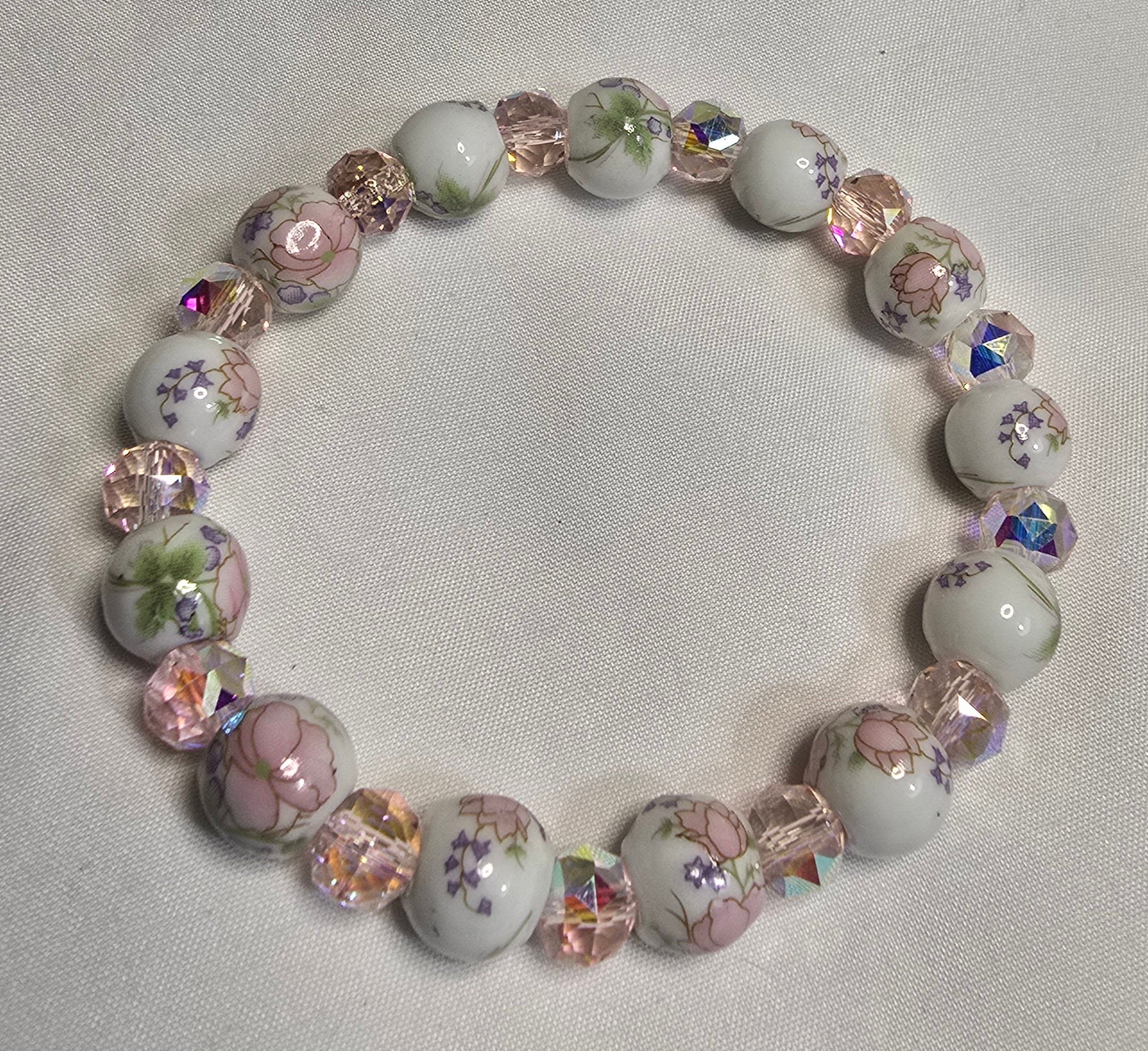 10mm Pink & White